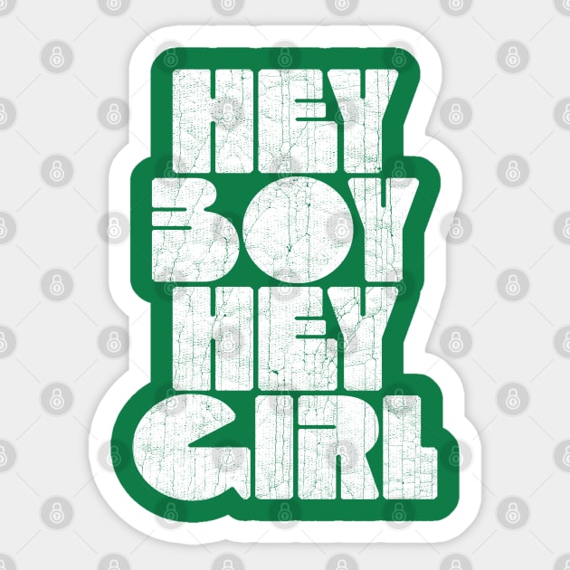 Hey Boy, Hey Girl Sticker by unknown_pleasures